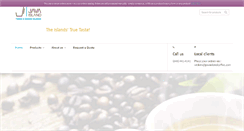 Desktop Screenshot of javaislandcoffee.com